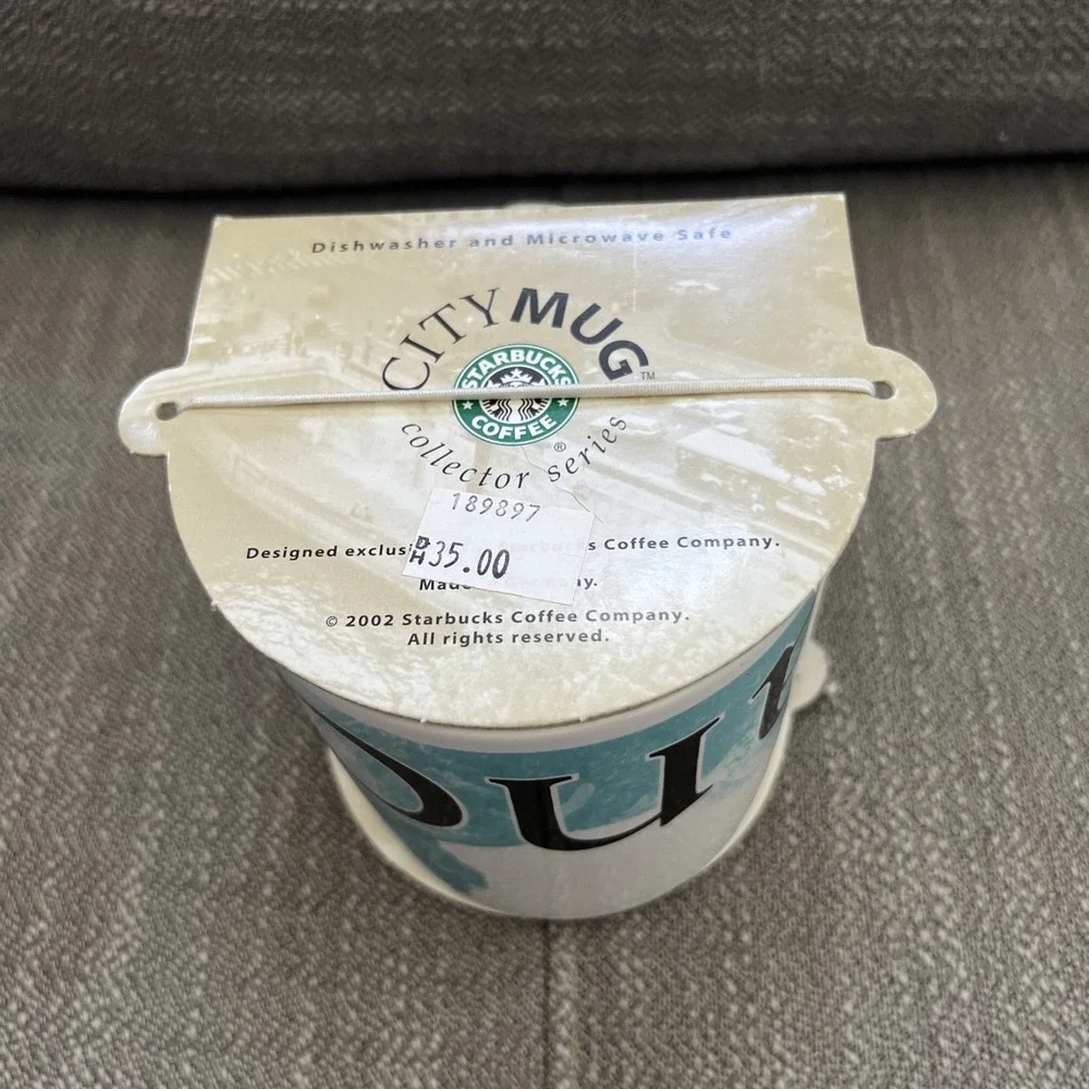 Starbucks Coffee 2009 Cancun Mexico Collector Series City Mug 20 oz Been There